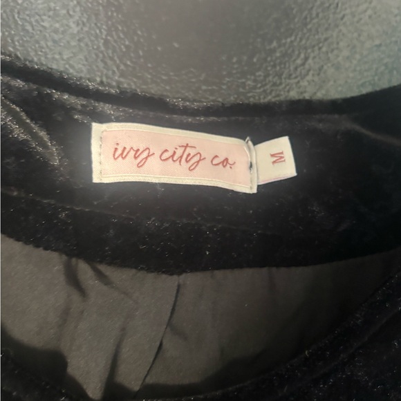 Ivy City Co Black & Red Plaid Tweed Jacket and Skirt Set - Picture 3 of 5